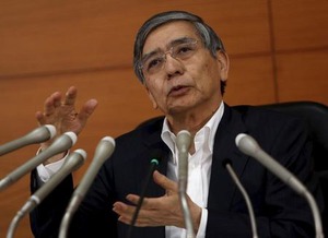 予想物価上昇率はやや長い目でみれば上昇している＝黒田日銀総裁