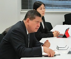 加藤氏「北朝鮮と対話閉ざさず」