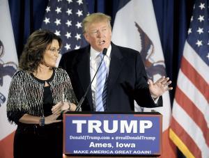 トランプ氏に追い風？ペイリン元知事が支持表明