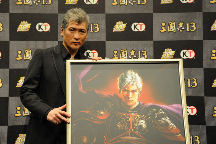 吉川晃司が「三國志13」で武将に！高ステータスだが政治力は“1”