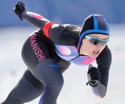 女子３０００小竹準Ｖ ＩＨ決勝は駒苫と武修館 全国高校スケート第４日