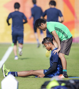 Ｕ－２３日本・武蔵、イラン戦は出場微妙「準備はしていきます」