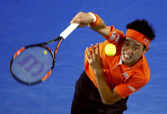 錦織「サーブが入り始めて攻撃的に展開できた」/全豪テニス