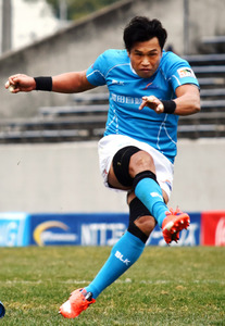 ラグビー元代表・大西が引退試合 「時間よ止まれ」