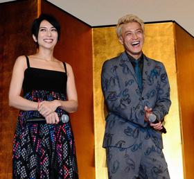 小栗・信長 天下統一だ！日本酒グイッ