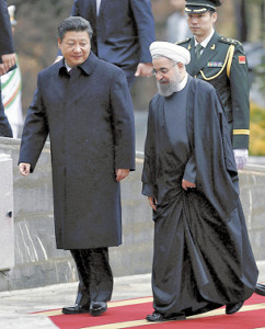 経済制裁の解除受け 中国がイランと関係強化へ