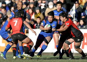 紙一重の決着、相手の隙を得点に ラグビーパナソニック