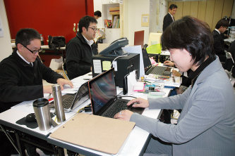 京都市長選が告示 無所属の３氏が立候補