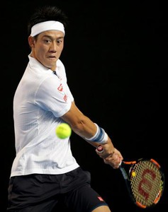 錦織 圧倒８強！フォアハンド封じ徹底 さぁＶＳジョコ戦