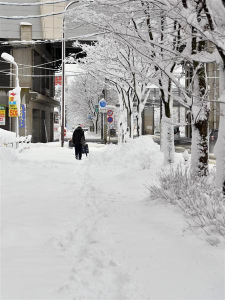 除雪中の事故相次ぐ 用水路に流されるなど3人死亡