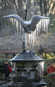沖縄本島で初めての雪観測 奄美大島では115年ぶり