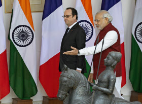 インド原発市場、仏が先手 17年にも事業着手