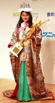 「ミス日本」に慶応大の松野未佳さん…維新の党・松野代表の次女