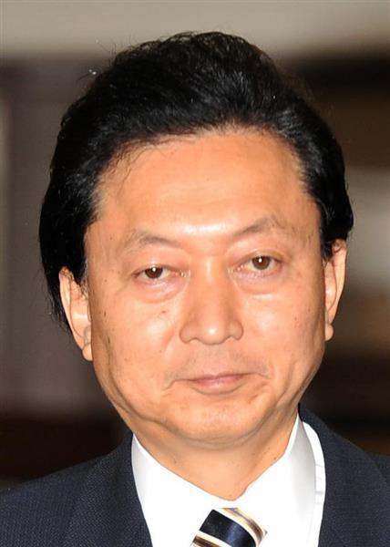 鳩山元首相の車妨害か、右翼団体の親子逮捕