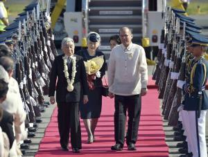 天皇、皇后両陛下がフィリピンに到着 2016年01月26日 22時07分