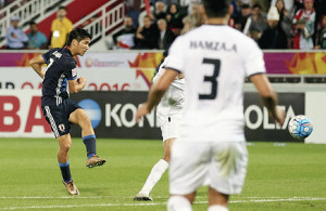 ドーハの歓喜!手倉森J、原川ロスタイム劇弾でリオ五輪出場決定