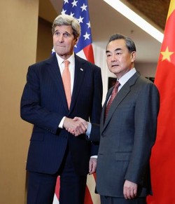 米中、北朝鮮制裁を直接協議 外相会談