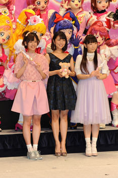 プリキュア会見、高橋李依＆堀江由衣が魔法でゲスト召喚「家でもやりたい」