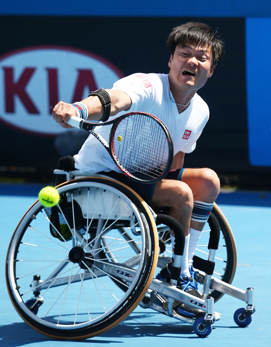 国枝まさか…初の初戦敗退、連覇記録途切れる 全豪OP車いすの部