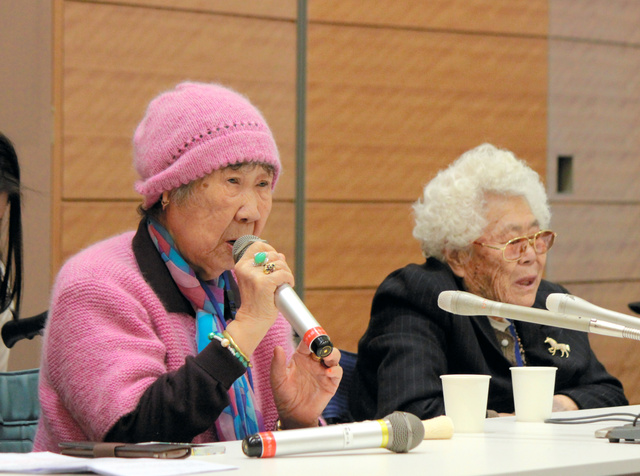 日韓合意１カ月 元慰安婦の説得難航 韓国４月総選挙も影