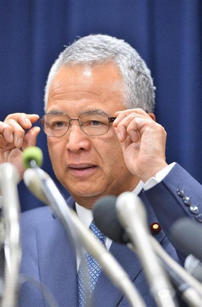 【甘利氏辞任】自民・佐藤国対委員長、予算案審議は「心の準備ない中での対応に」