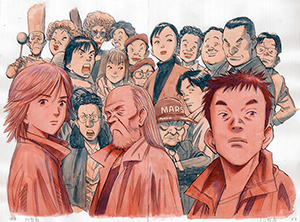 浦沢直樹イベント「ボブ・ディラン 聴いて歌って描きまくる」の一部をSHOWROOMで生配信