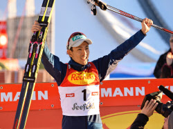 渡部暁、3戦連続表彰台 スキーW杯複合個人第7戦