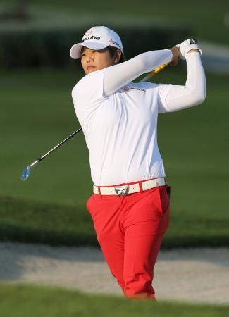 ゴルフ＝米女子ツアーで野村が首位をキープ、宮里美は13位