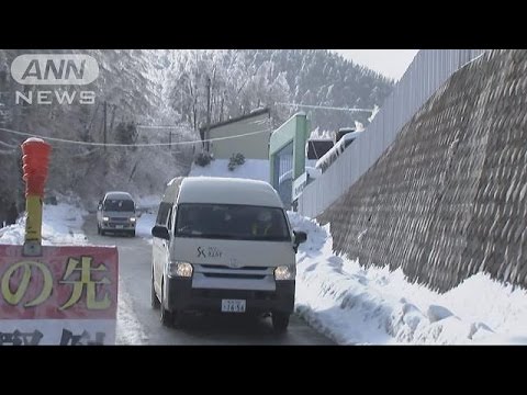 宿泊客ら孤立状態解消 長野・山形村
