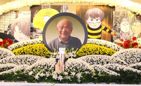 妻布枝さん「あの世で新作を」=7000人悼む—水木さんお別れの会