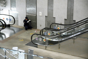 エスカレーターで転倒事故、３人重軽傷 名古屋国際会議場