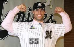 ロッテ スタンリッジ入団会見「楽しんでやりたい」