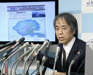 桜島、5か月ぶり爆発的噴火…警戒レベル3に 2016年02月05日 22時17分