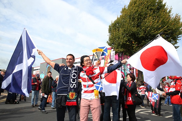 東京）ラグビー、味スタで雪辱だ ６月スコットランド戦
