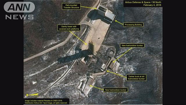 打ち上げ台脇に燃料車 進展示す兆候か