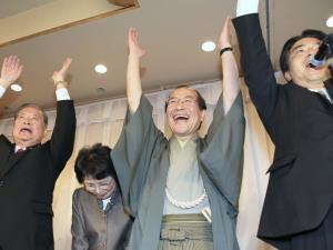 京都市長選 門川氏３選