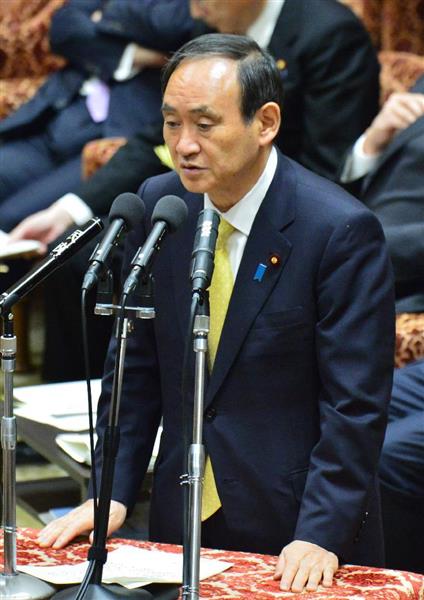 【北ミサイル発射】 菅官房長官「国際社会と毅然対応」 現時点で被害なし