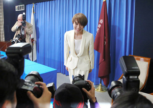 今井絵理子さん立候補表明会見 主なやりとり