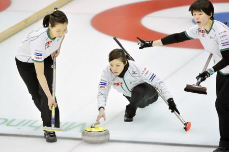北海道銀行7連勝でプレーオフ進出決定 カーリング