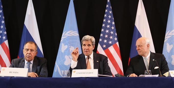 シリア停戦「1週間以内」目指す…関係国合意 2016年02月12日 13時52分