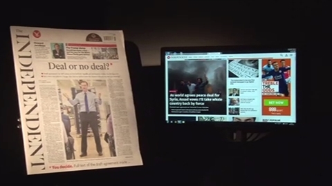 英インデペンデント、紙の新聞を3月で停止 2016年02月13日 18時23分