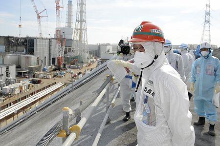 規制委員長が福島第１視察 汚染処理水、海洋放出の必要性強調
