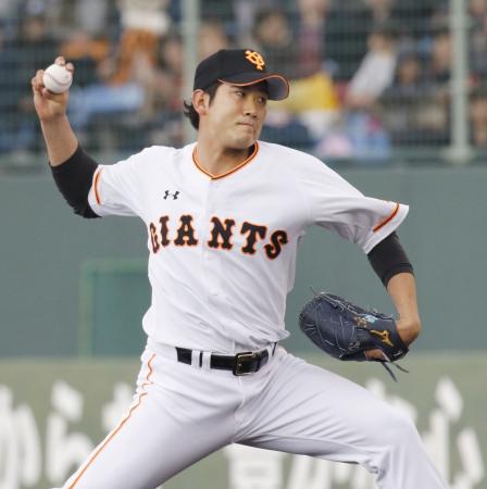 巨人 菅野、初の実戦登板で貫禄の２回無失点「ことしは充実」