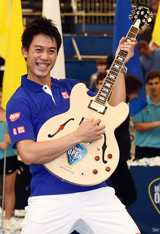 錦織 4連覇「とても嬉しい」