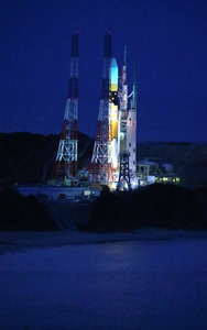 天文衛星アストロH、きょう夕方打ち上げ 発射台に移動