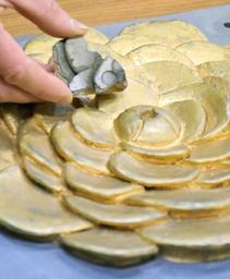 織田信長が妻濃姫に金箔御殿？ 公居館跡で瓦や庭園発掘