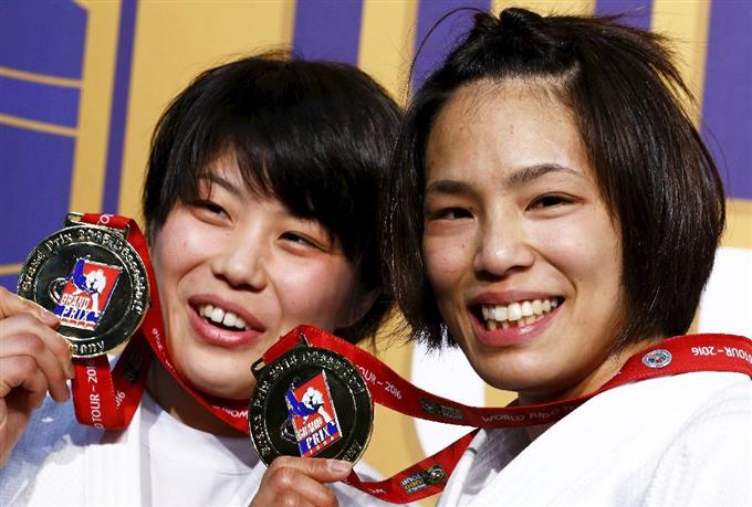 松本、志々目が優勝 柔道のグランプリ大会