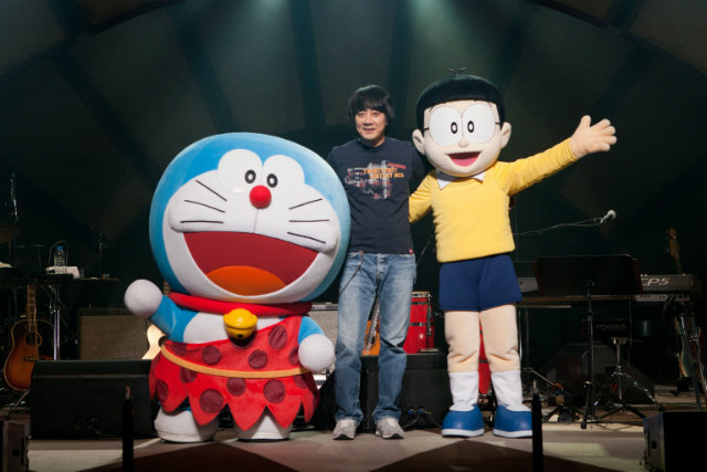 山崎まさよし、東京公演にドラえもん&のび太登場で「空へ」初披露 先行配信のスタートも