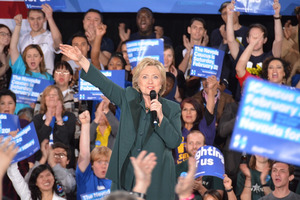 クリントン氏が辛勝 米大統領選、ネバダ州民主指名争い