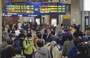 九州新幹線、約4時間運転を見合わせ 2016年02月21日 19時42分